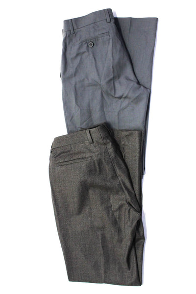 Banana Republic Mens Dress Pants Trousers Gray Size 32/34 Lot 2