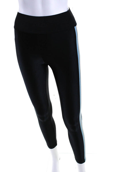 Koral Women's Elastic Waist Stripe Side Full Length Legging Black Size XS Lot 2