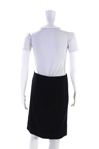 Polo Ralph Lauren Women's Pull-On A-Line Plaid Black Skirt Size M Lot 2