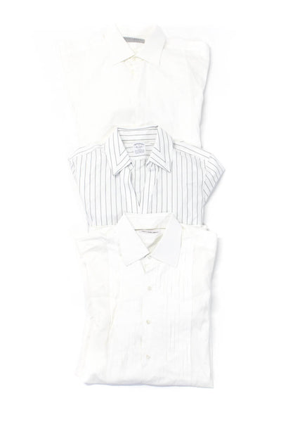 Brooks Brothers Women's  Long Sleeves Button Down Shirt Stripe Size 4 Lot 3