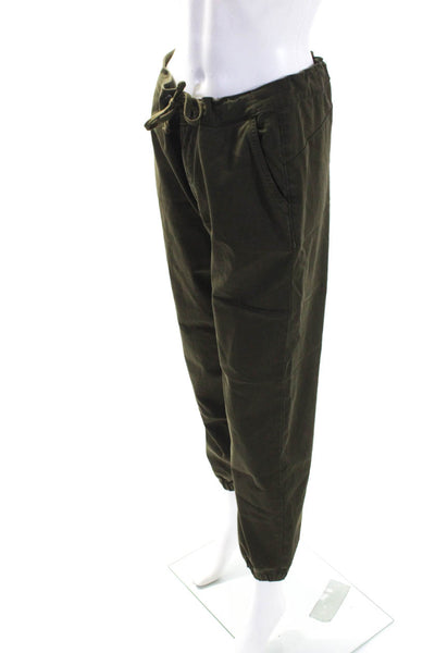 DL 1961 Womens Cotton Casual Drawstring Waist Gwen Joggers Olive Green Size 29