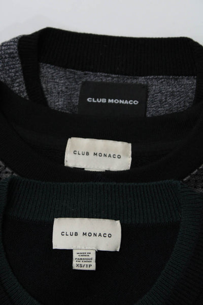 Club Monaco Women's Crewneck Long Sleeves Pullover Sweater Gray Size XS Lot 3