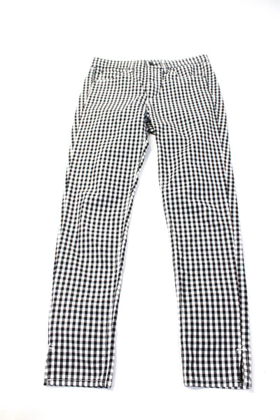 Avenue Montaigne Rag & Bone Womens Gingham Skinny Jeans Leggings Size 2 27 Lot 2