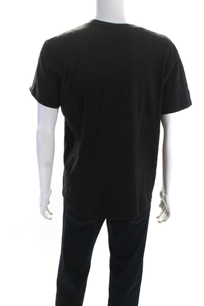 Supreme Mens Black Cotton Graphic Print Crew Neck Short Sleeve T-Shirt Sze M