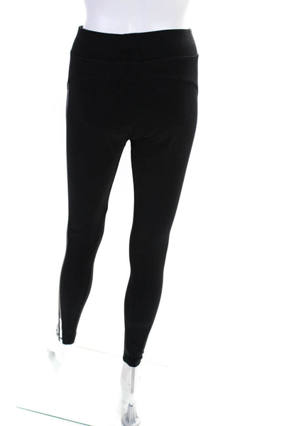 Adidas Y-3 Yohji Yamamoto Womens Cotton Blend Mid-Rise Leggings Black Size S