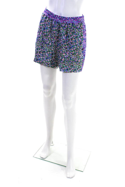 Scotch & Soda Women's Elastic Waist Pockets Floral Dress Short Size S