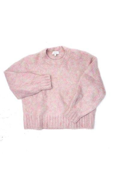 Stockholm Atelier & Other Stories Velvet Womens Sweater Top Pink Size L Lot 2