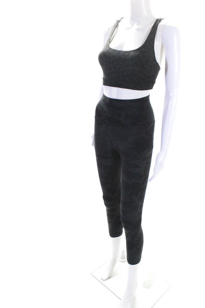 Lululemon Womens Stretch Strappy Scoop Neck Activewear Bra Black Size 2 Lot 2