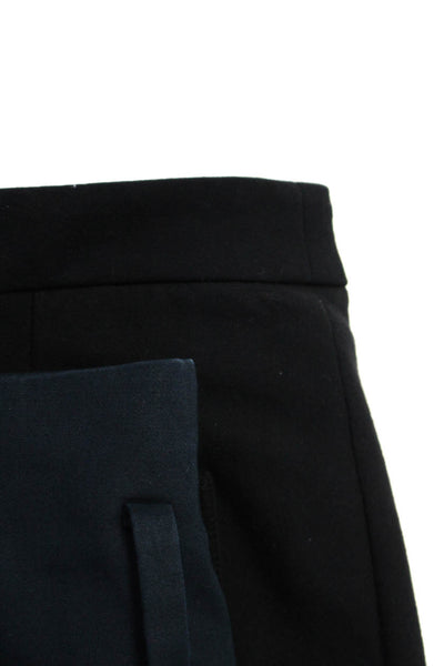 COS Vince Womens Straight Leg Dress Pants Black Navy Blue Size 8 Lot 2