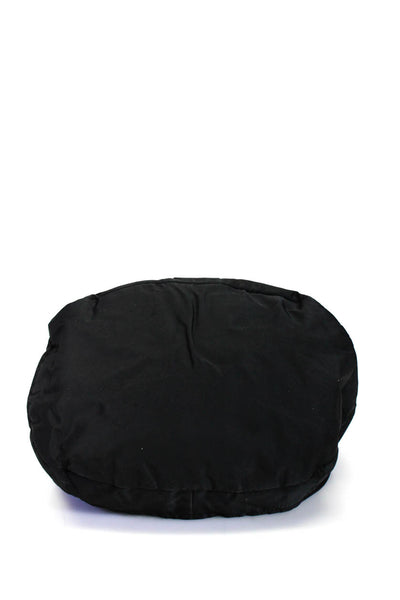 See by Chloe Women's Top Handle Cinch Leather Trim Tote Handbag Black Size M