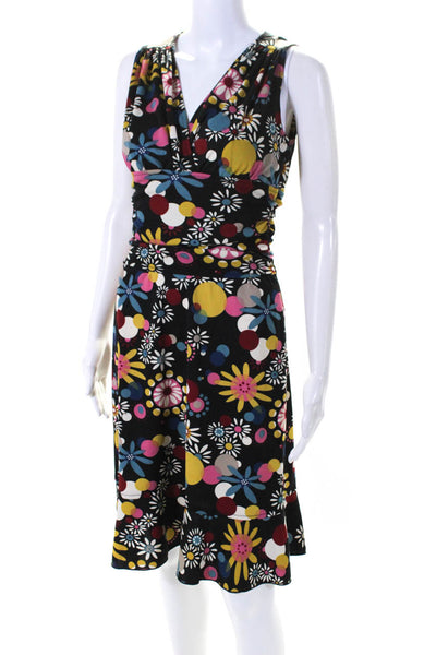 Cynthia Cynthia Steffe Women's V-Neck Sleeveless Rouge Mini Dress Floral Size S