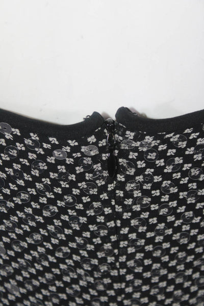 Giorgio Armani Womens Sequin Round Neck Sleeveless Maxi Dress Black Size 8