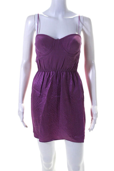 Twelfth Street by Cynthia Vincent Womens Spaghetti Straps Mini Dress Pink Size 2