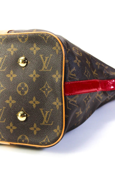 Louis Vuitton Women Monogram Canvas Embossed Monogram Rubis Salina GM Tote Handb