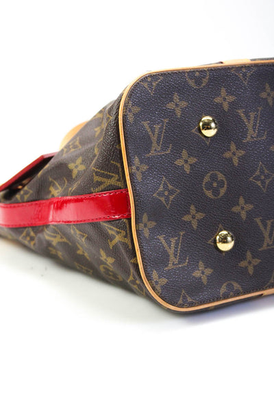 Louis Vuitton Women Monogram Canvas Embossed Monogram Rubis Salina GM Tote Handb