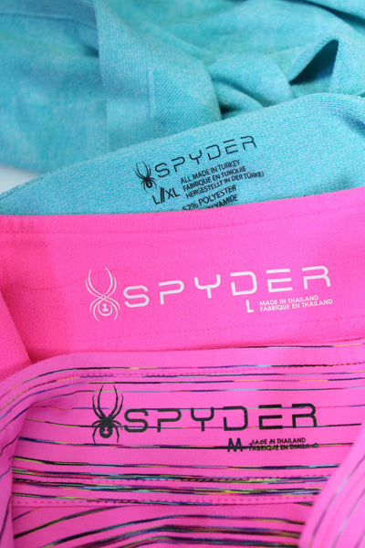 Spyder Womens Long Sleeve Mock Neck Tops Jacket Leggings Pink Size S M L Lot 5