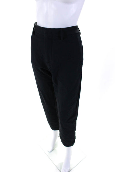 NN07 Womens Navy Blue Mid-Rise Regular Fit Tapered Leg Pants Size 33X32