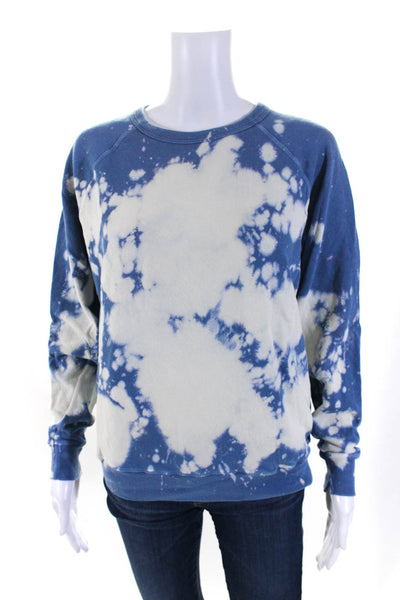 The Great Women's Crewneck Long Sleeves Tie Dye Pullover Sweatshirt Size 0