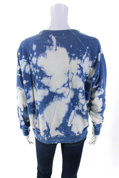 The Great Women's Crewneck Long Sleeves Tie Dye Pullover Sweatshirt Size 0