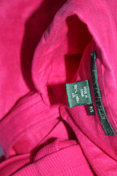 Lauren Ralph Lauren Women's Scoop Neck Sleeveless Tank Top Pink Size M Lot 2