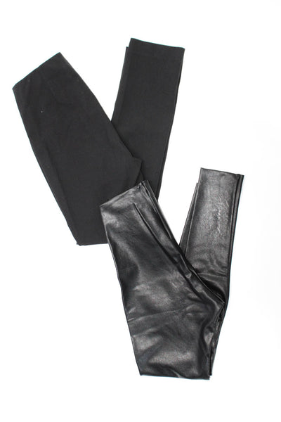 Commando Control Rag & Bone Womens Vegan Leather Leggings Black Size M 6 Lot 2