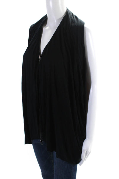 AllSaints Co Ltd Spitalfields Womens Oversized Padma Top Jacket Black Size 12