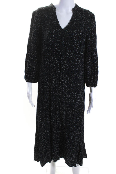Zara Woman Womens Polka Dot Dresses Black White Size Extra Small Lot 2