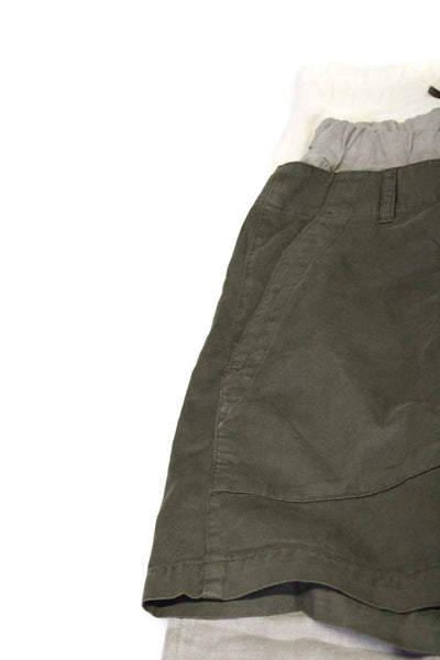 Velvet Women's Button Closure Pockets Cargo Short Olive Green Size 6 Lot 3