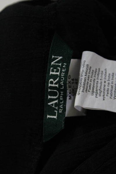 Lauren Ralph Lauren Michael Stars Womens Black Shift Dress Size XL OS Lot 2