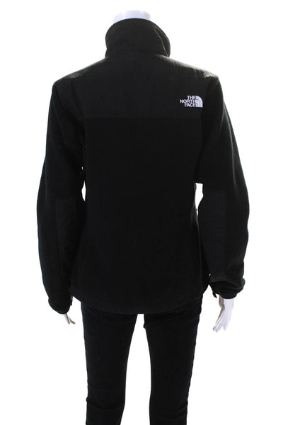 The North Face Women's Long Sleeves Full Zip Pockets Jackets Black Size S