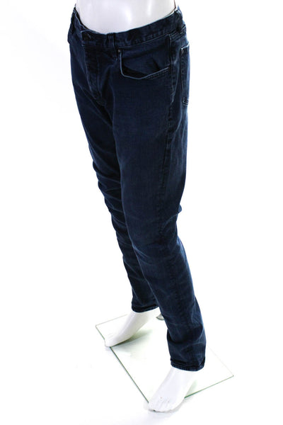 John Varvatos Men's Button Closure Five Pockets Straight Leg Jean Pant Size 36