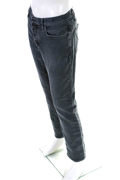 John Varvatos Star USA Men's Five  Pockets Straight Leg Jean Pant Black Size 36