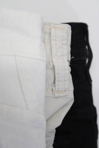 Mother Closed BDG Womens Cotton Denim Mid-Rise Jeans Black Size 28 29 XS Lot 3