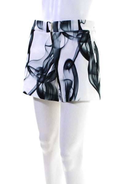 Maje Womens Button Closure Pockets Abstract Print Flat Front Dress Short Size 36