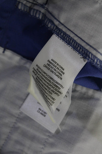 Polo Ralph Lauren Womens Blue Cotton High Rise Walking Shorts Size 20 Lot 2