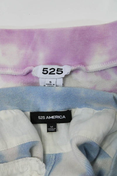 525 Womens Tie Dye Print Shorts Pants Multi Colored Size Small Medium Lot 2
