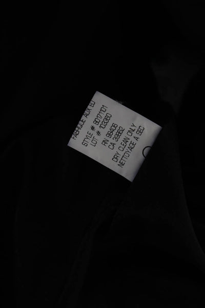 Theory Womens Hidden Placket Notched Collar Blazer Jacket Gray Size 6
