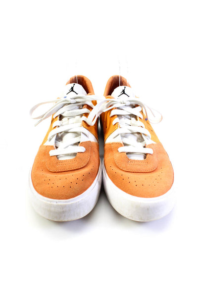 Air Jordan Mens .05 Dear Studio Series Low Top Sneakers Orange White Size 11