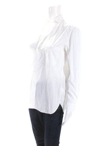 Eileen Fisher Womans Button Down Collared Long Sleeve Blouse Size XS