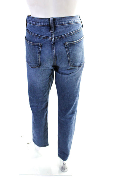 J Brand Women's Midrise Five Pockets Medium Wash Straight Leg Denim Pant Size 32