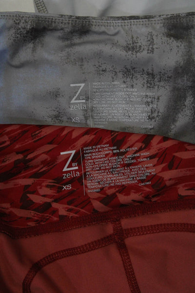 Z By Zella Womens Leggings Pants Red Size XS Lot 2
