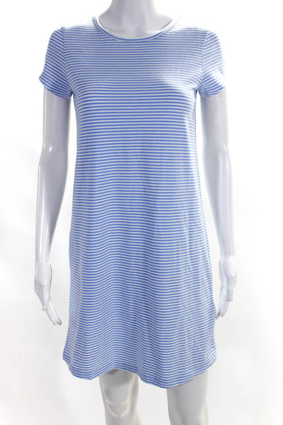 Vineyard Vines Womens Cotton Striped Print Romper Dress Blue Size XS 2XS Lot 2