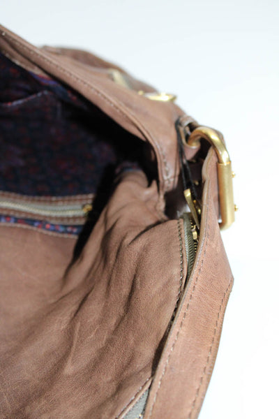 Marc By Marc Jacobs Womens Zipper Flap Leather Natasha Bird Crossbody Handbag Br