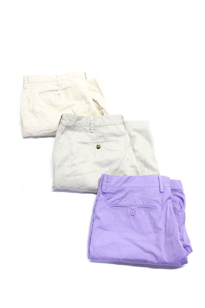 J Crew Polo Ralph Lauren Mens Cotton Buttoned Shorts Beige Size EUR36 Lot 3