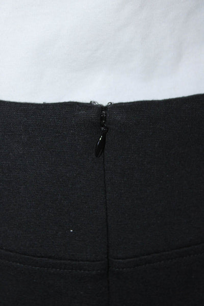 Michael Michael Kors Womens Lined Back Zip Split Hem Pencil Skirt Black Size 6
