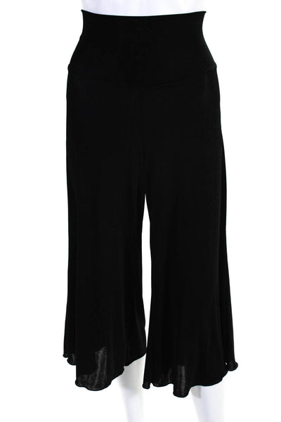 J Valdi Womens Stretch Knit Hooded Cover Up Dress Pants Black Size Large Lot 2