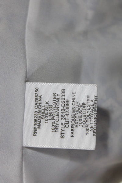 Joie Womens Silk Abstract Print V-Neck Sleeveless Maxi Dress Multicolor Size S
