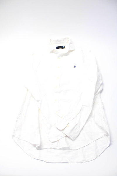 Polo Ralph Lauren Scotch & Soda Womens Sweatshirt White Button Shirt Size M lot2
