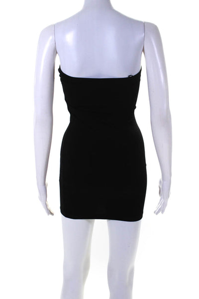 Superdown Womens Sleeveless Pullover Slip-On Bodycon Mini Dress Black Size XS