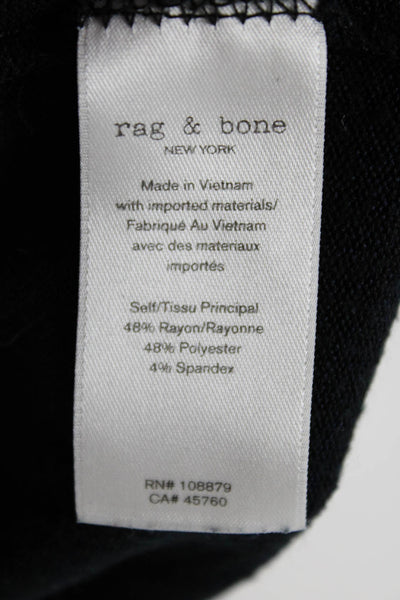 Rag & Bone Jean Womens Dark Green Long Sleeve Pullover Sweater Top Size XS lot 3